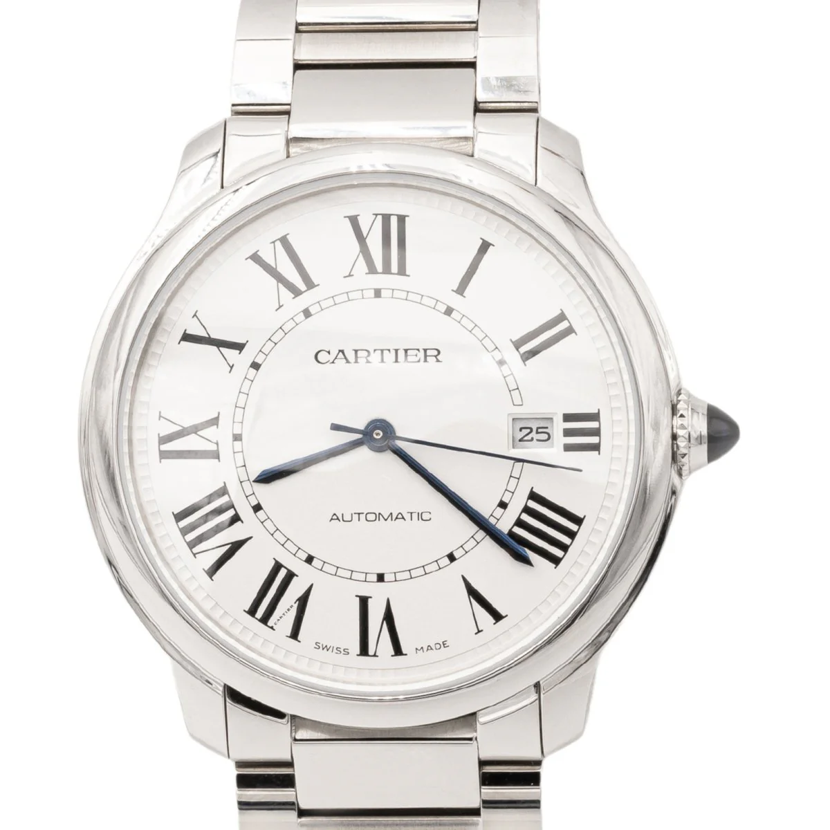 Montre CARTIER "Ronde Must" en acier - Image 6