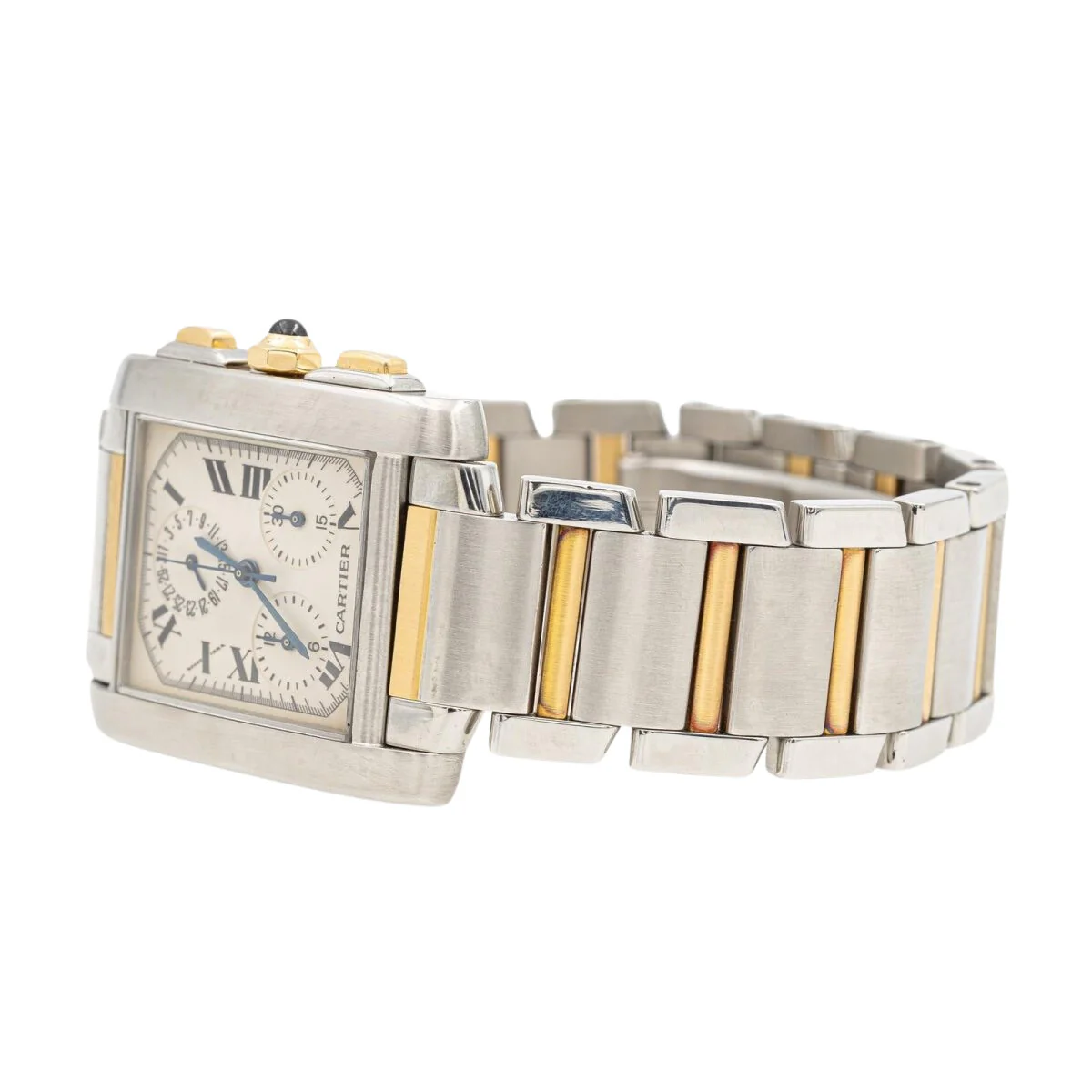 Cartier Montre Tank Française Or jaune - Image 4