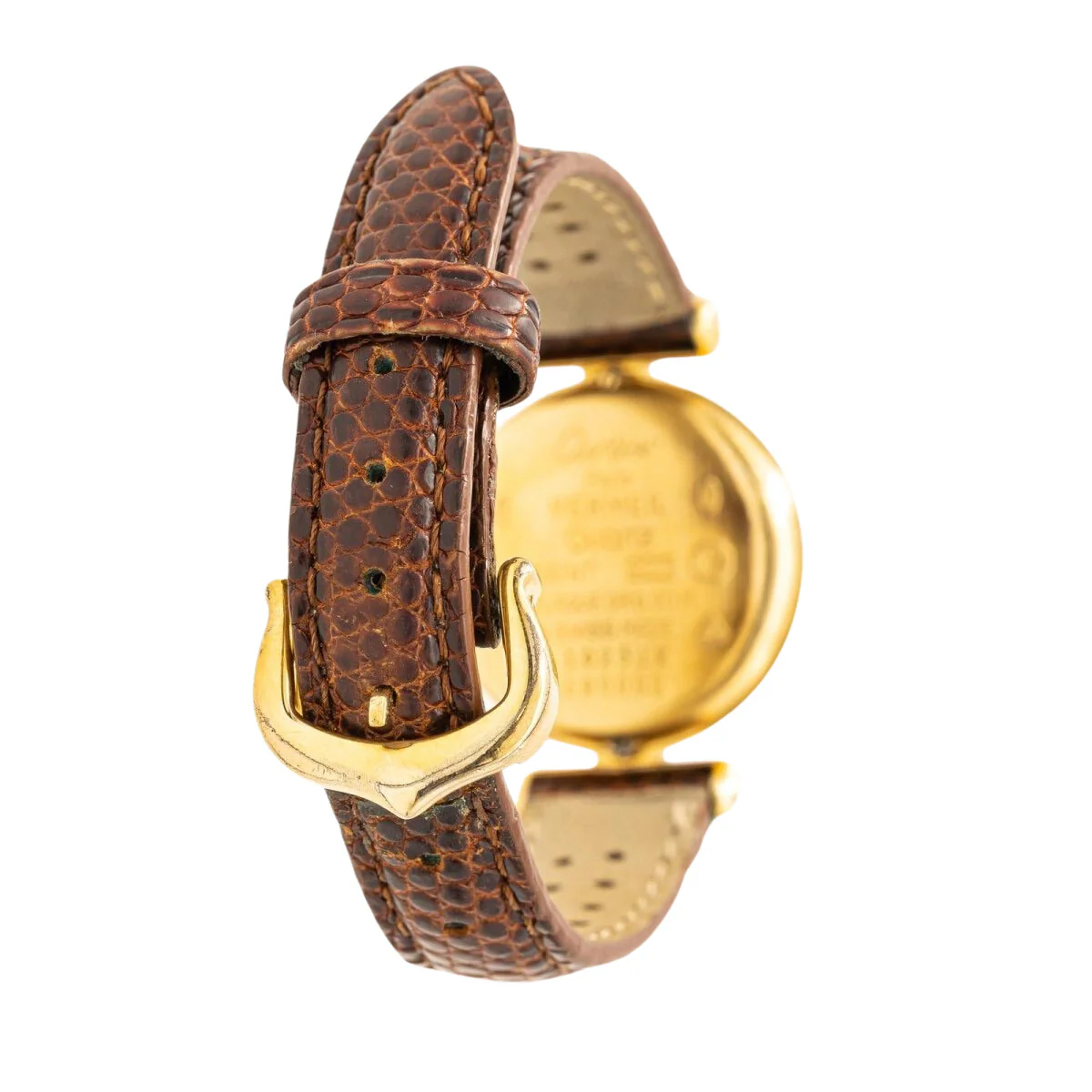 Cartier Montre Vintage Vendôme Vermeil - Image 3
