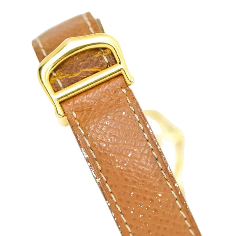 Montre CARTIER "Must II" en vermeil et cuir - Image 5