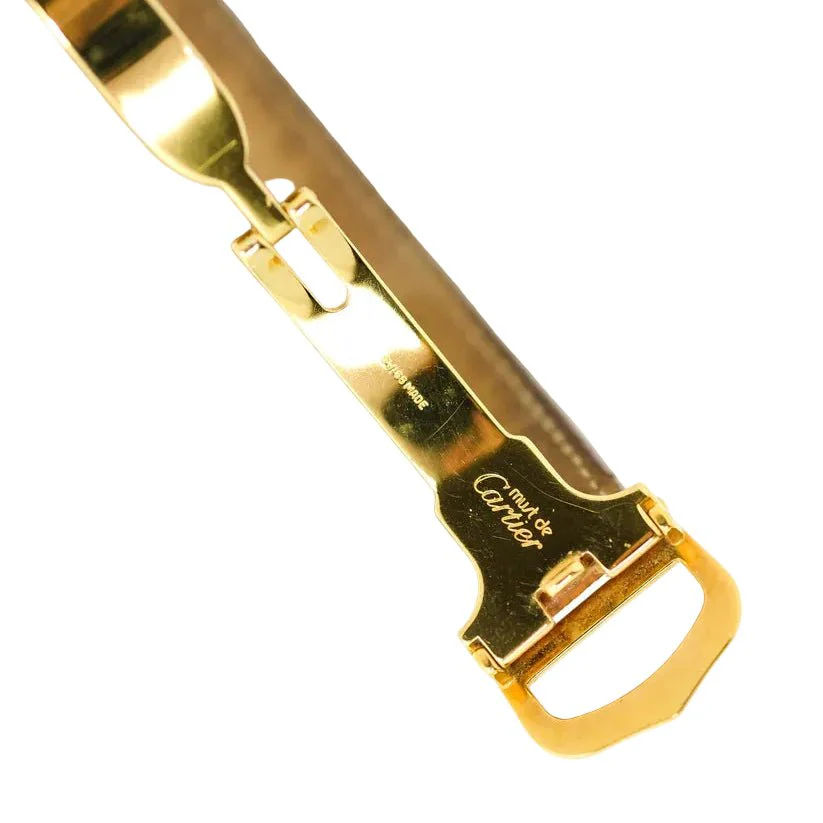 Montre CARTIER "Must II" en vermeil et cuir - Image 6