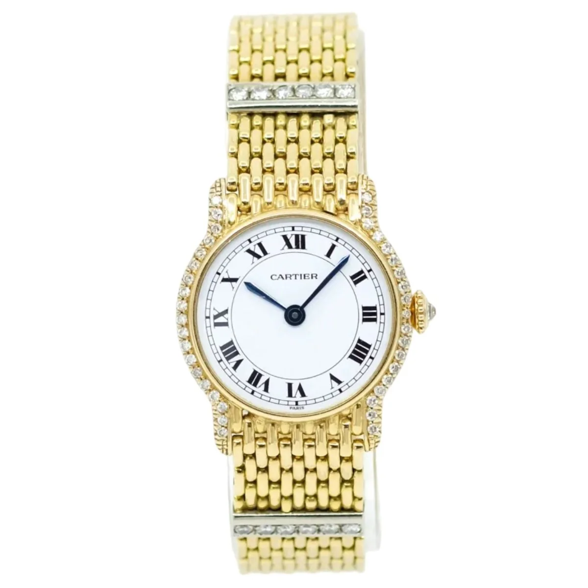 Cartier Riviera "Paris" Or Jaune & diamants - 1996 (full set)