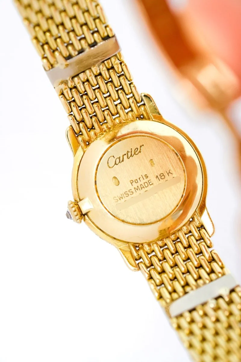 Cartier Riviera "Paris" Or Jaune & diamants - 1996 (full set) - Image 5