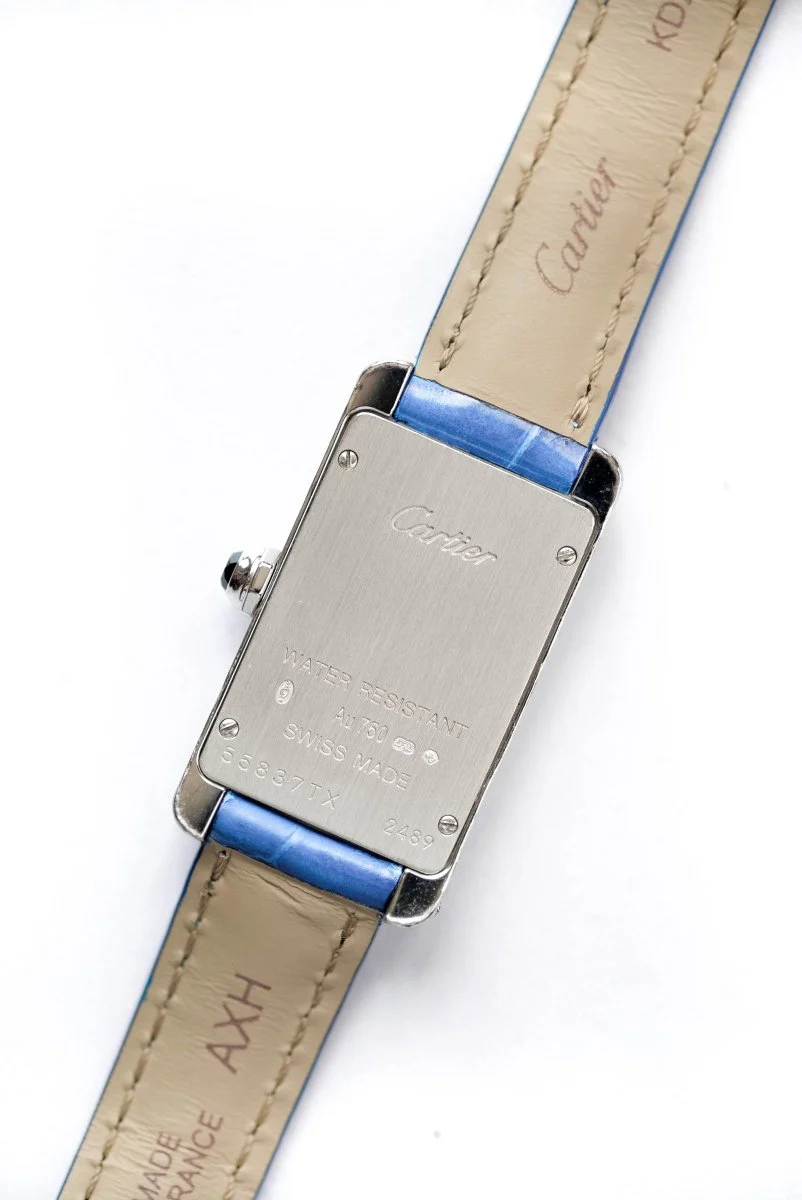 Cartier Tank Américaine Lady Or blanc - 2014 (full set) - Image 4