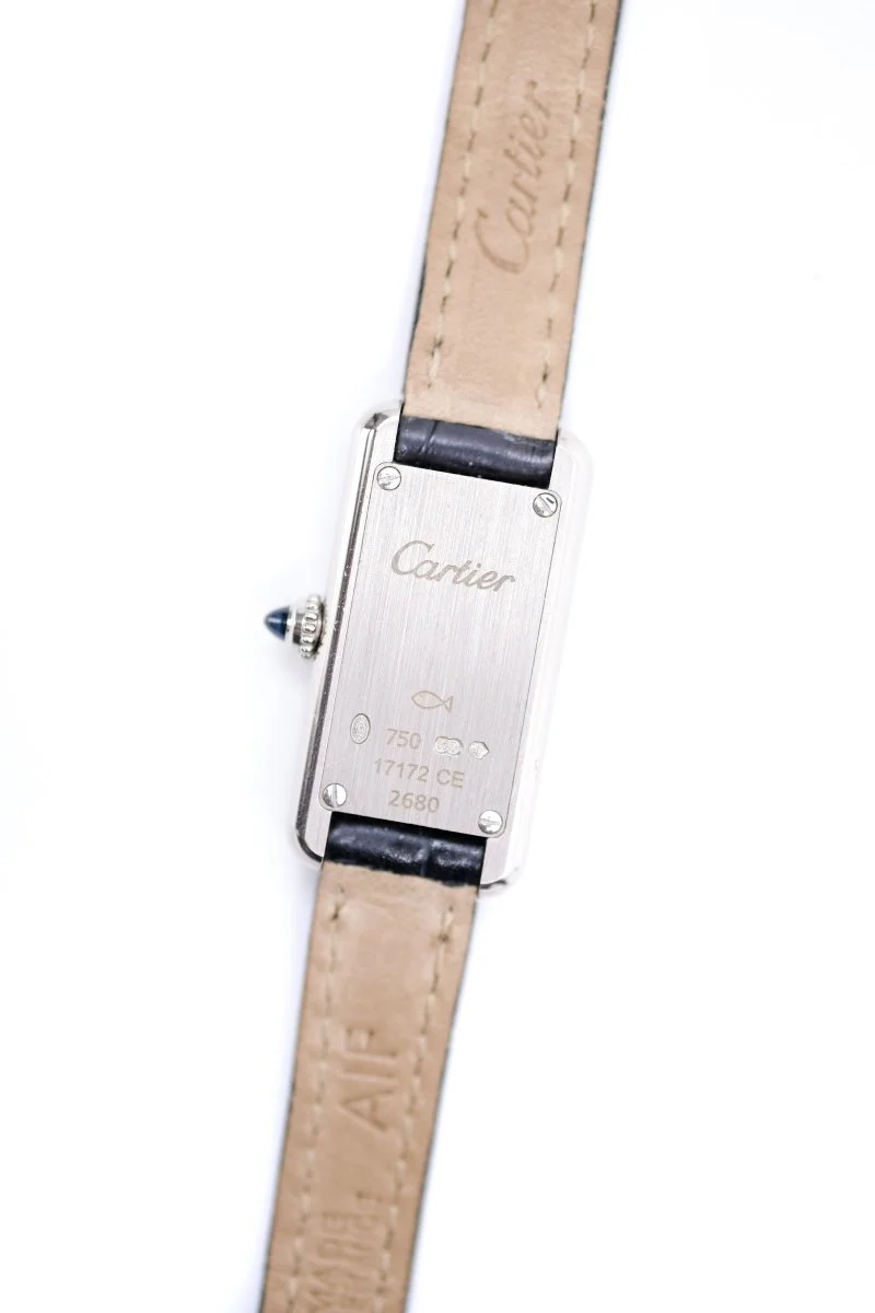 Cartier Tank Mini Allongée - Or blanc - v. 1995 - Image 5