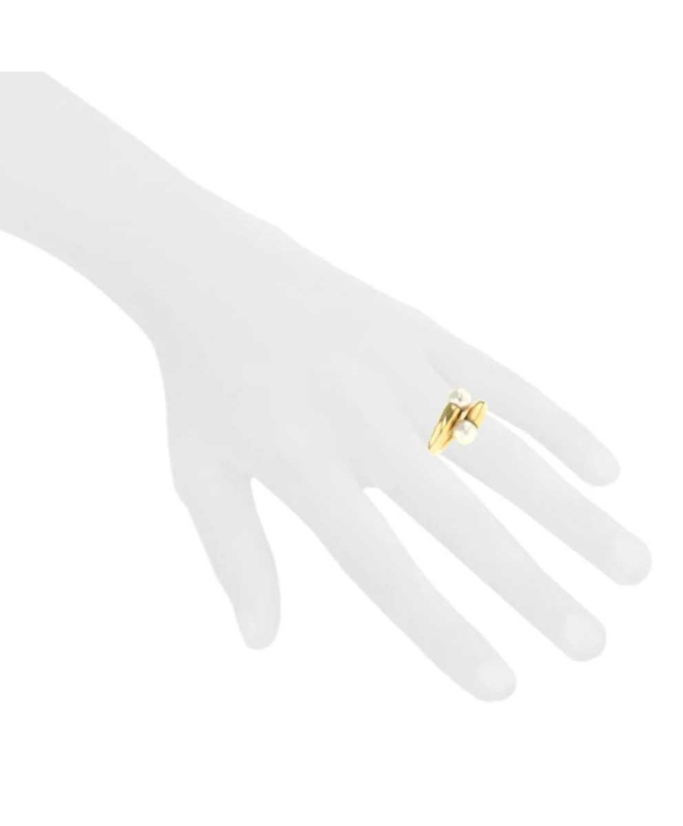 Cartier Toi & Moi Pearl Ring in 18 Karat Yellow Gold, 1996 - Image 7
