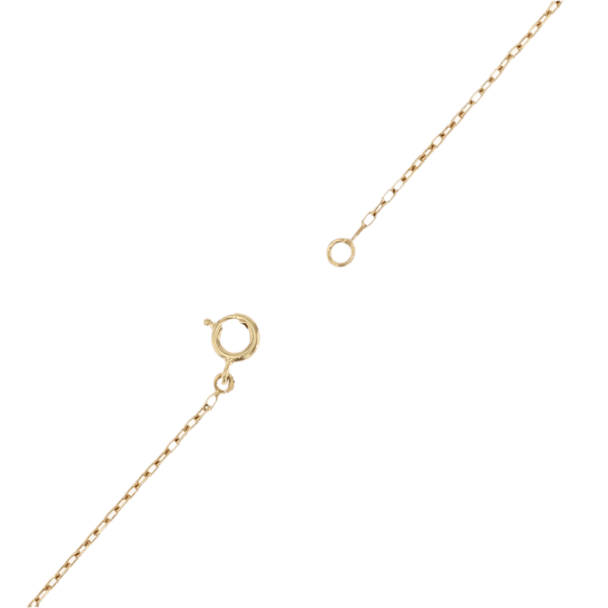 Collier Chaîne en or jaune et diamants - Image 5