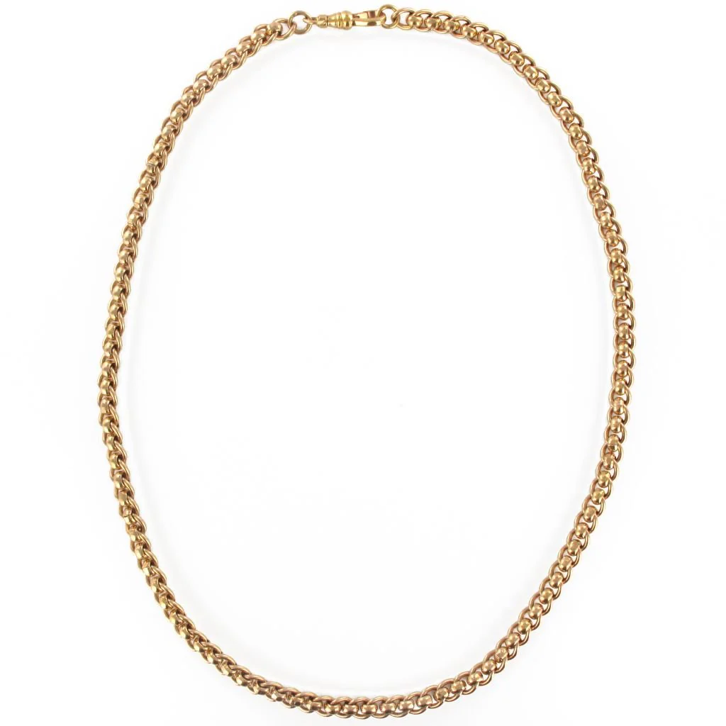 Collier Chaîne en or rose - Image 3