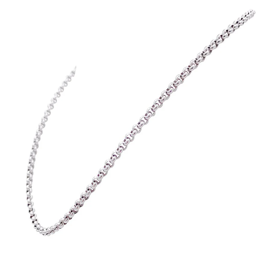 Collier Chaîne CHOPARD en or blanc - Image 3