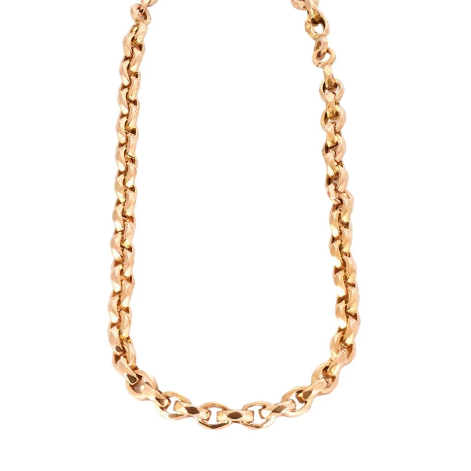 Collier Ras de Cou en or rose