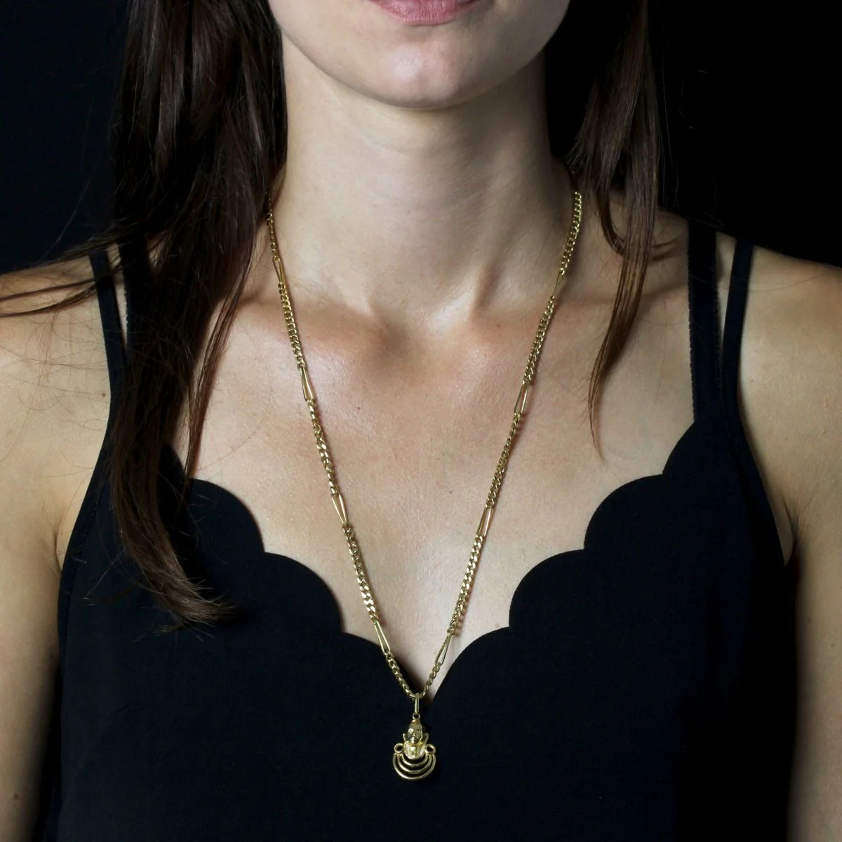 Collier Pendentif en or jaune - Image 2