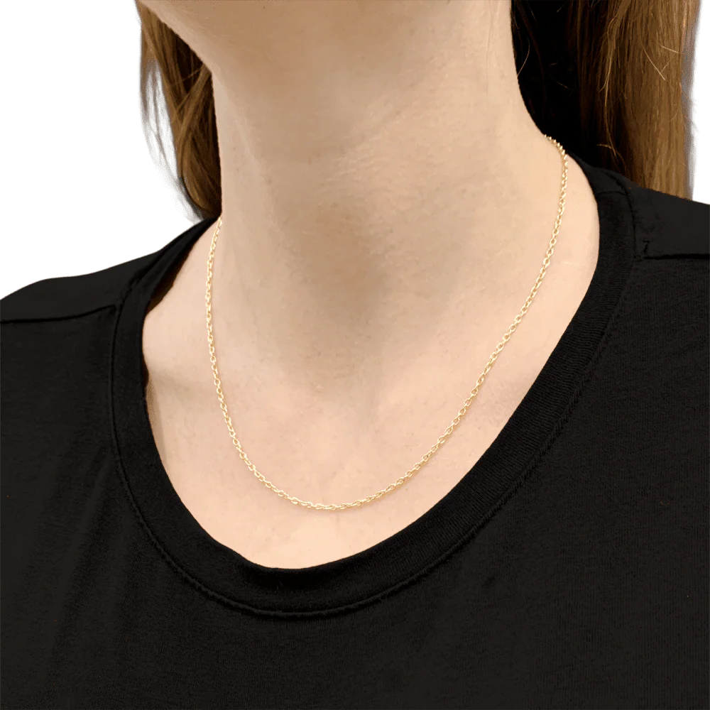 Collier Chaîne en or rose - Image 2