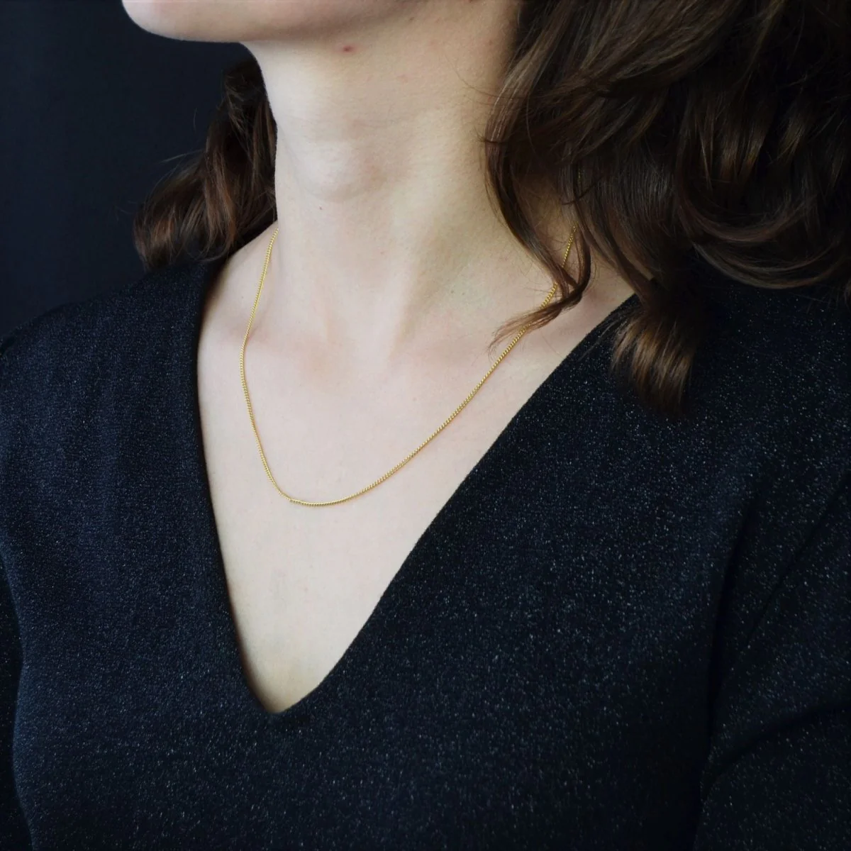 Collier Chaîne en or jaune - Image 2