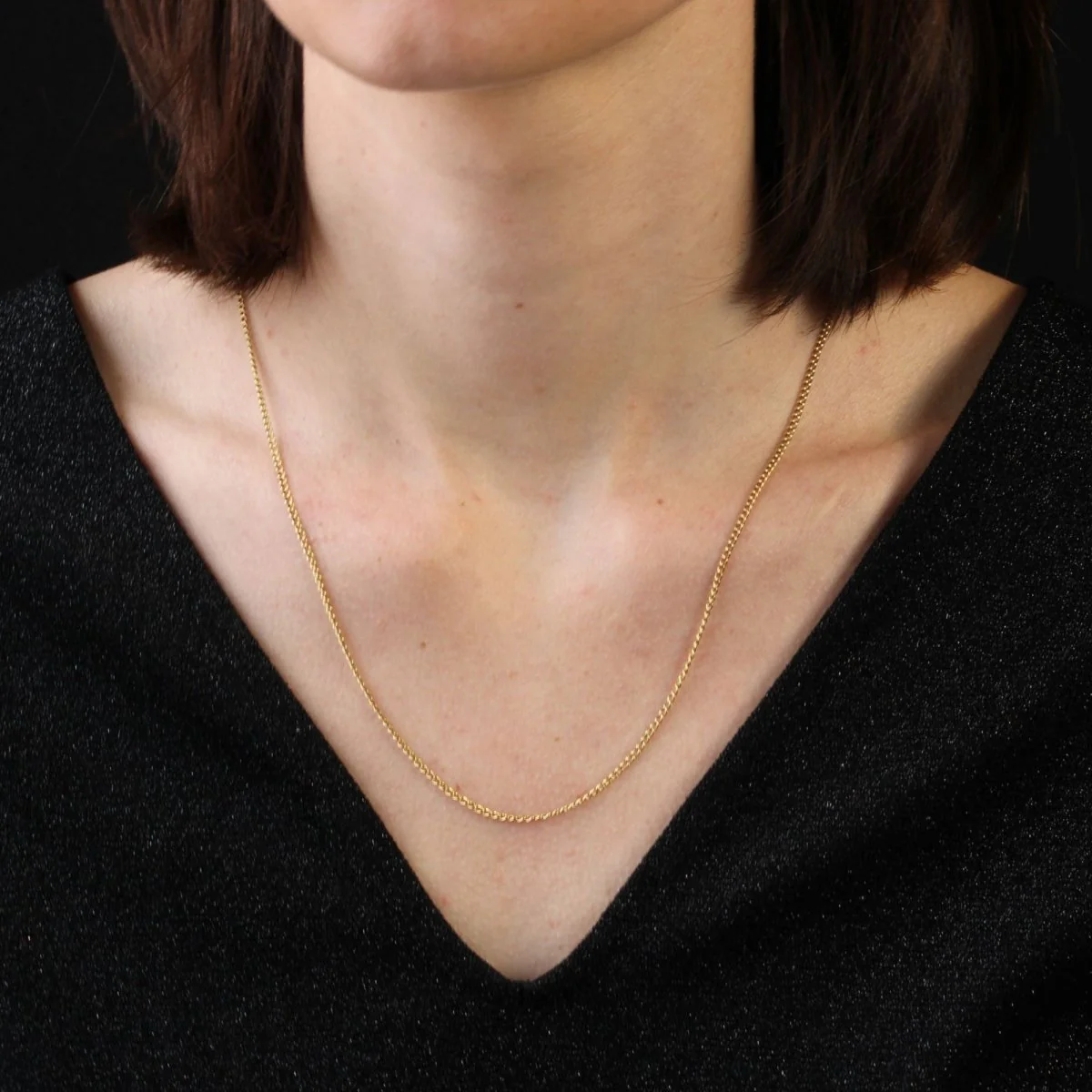 Collier Chaîne en or jaune - Image 2