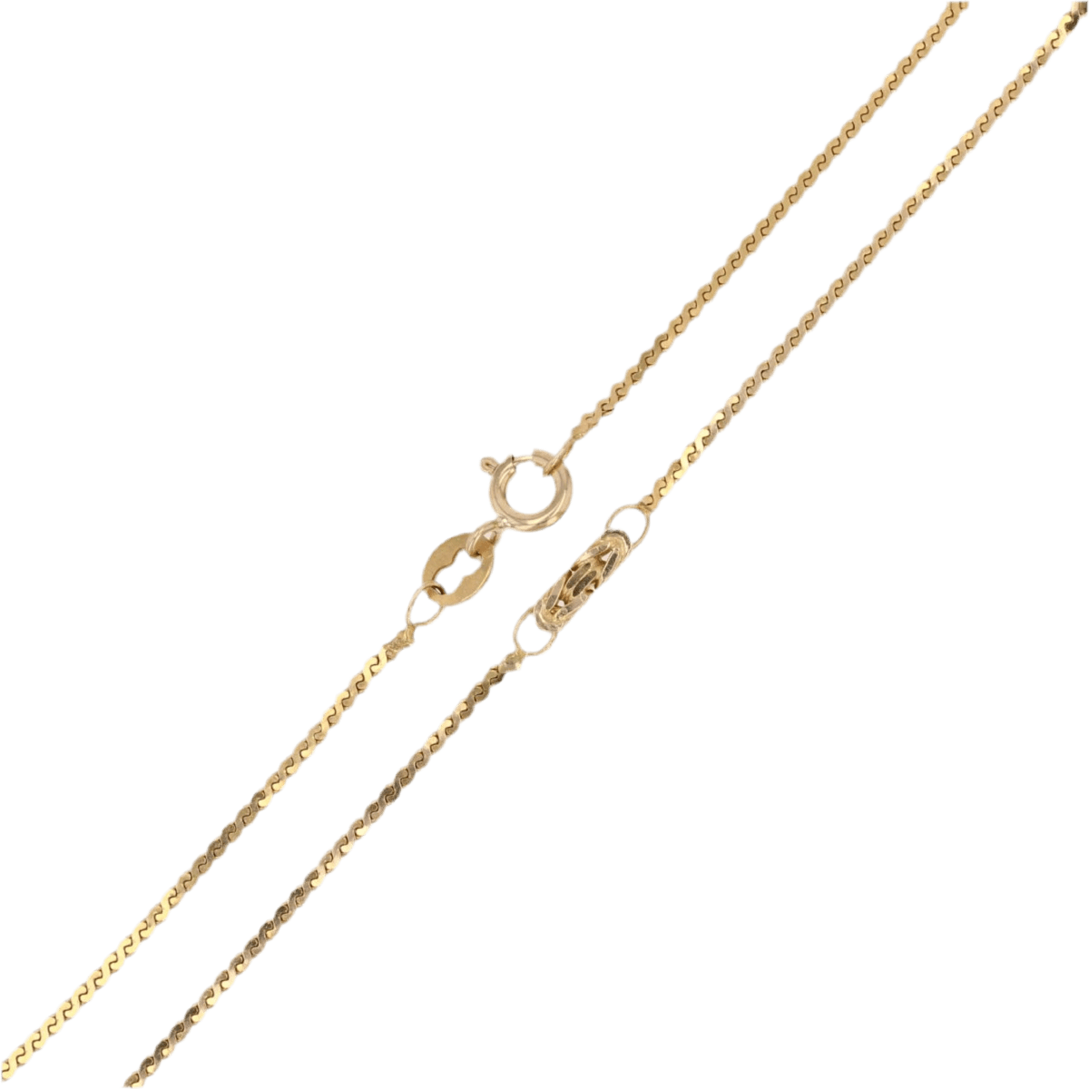 Collier Maille en or jaune - Image 4