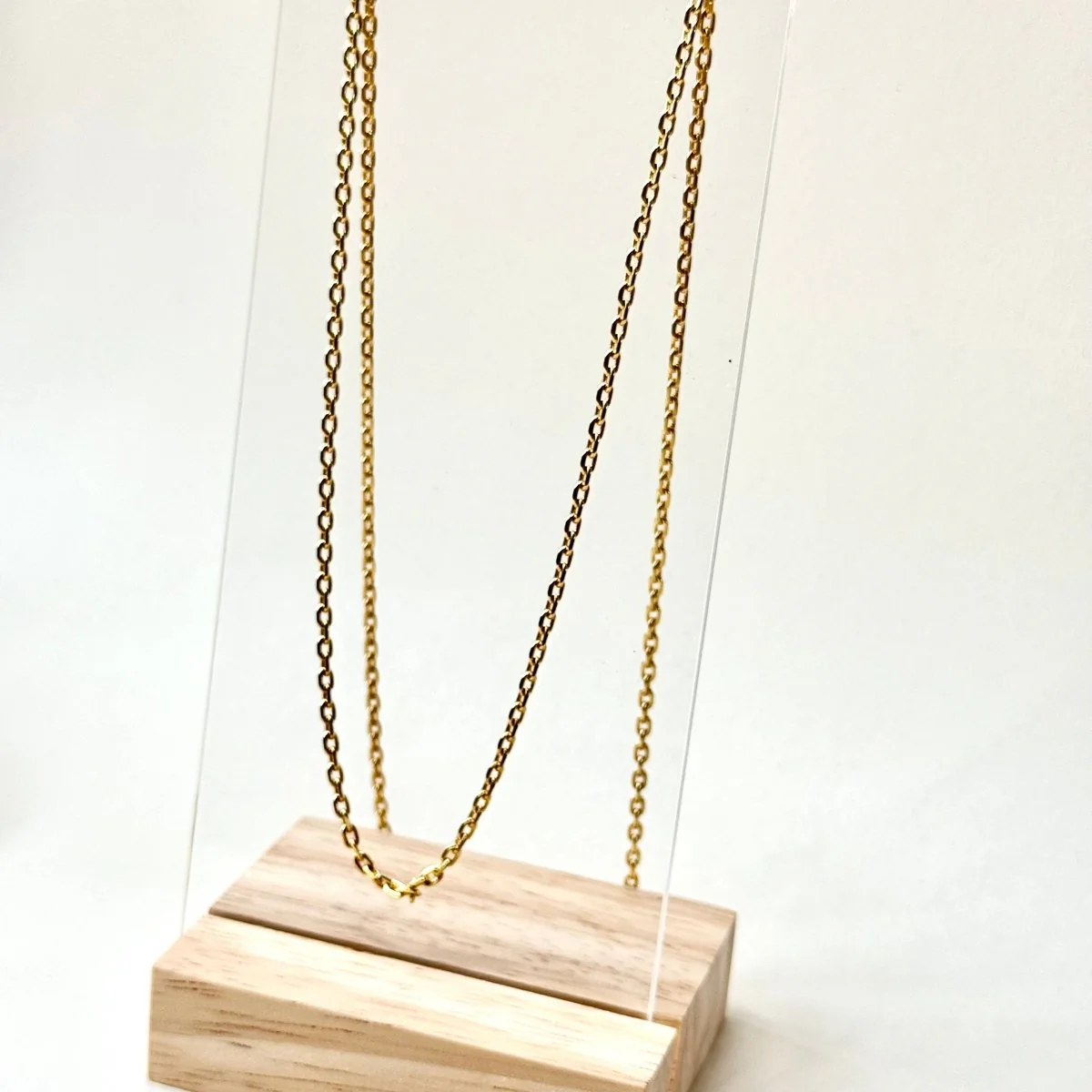 Collier maille forçat en null - Image 2