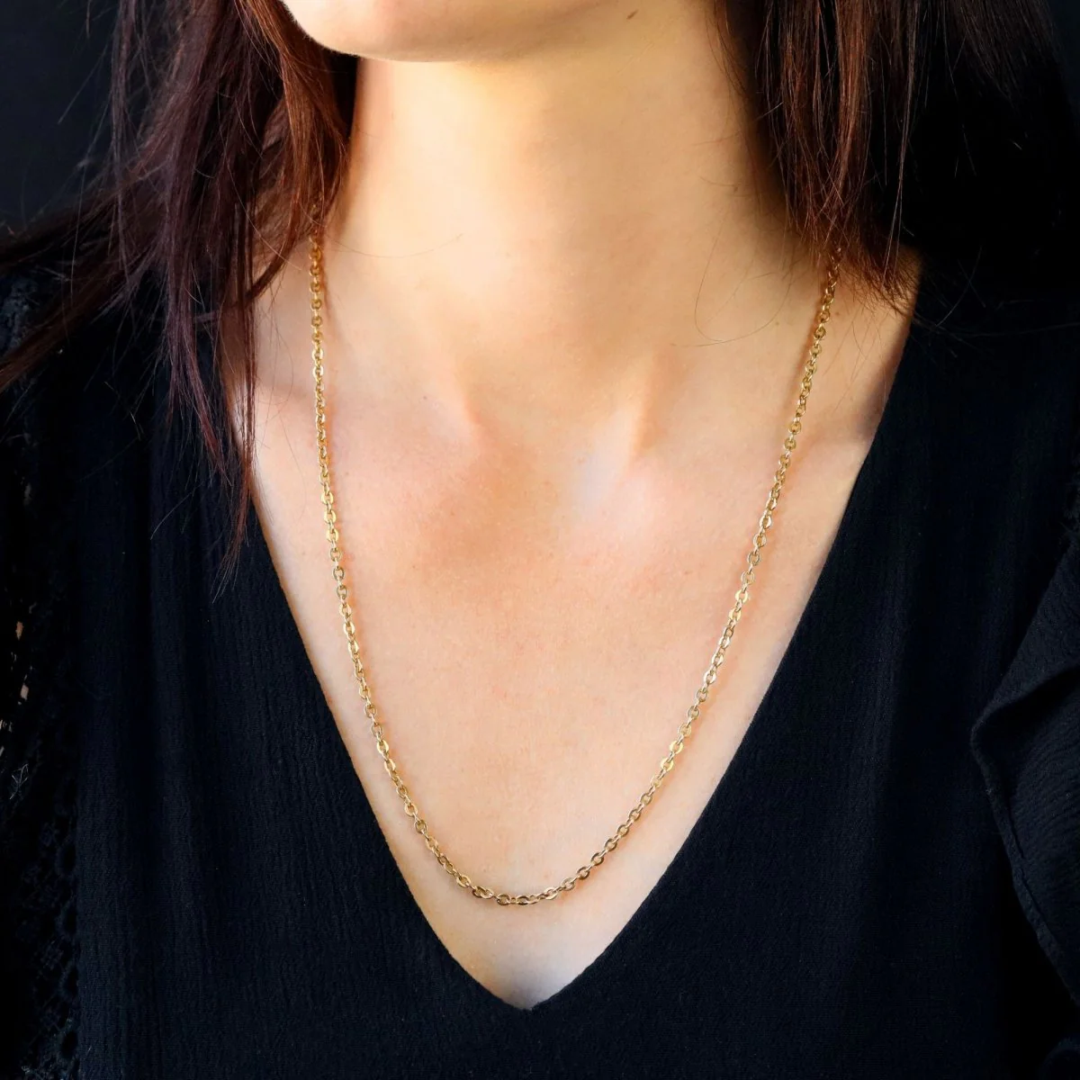 Collier Chaîne en or jaune - Image 2