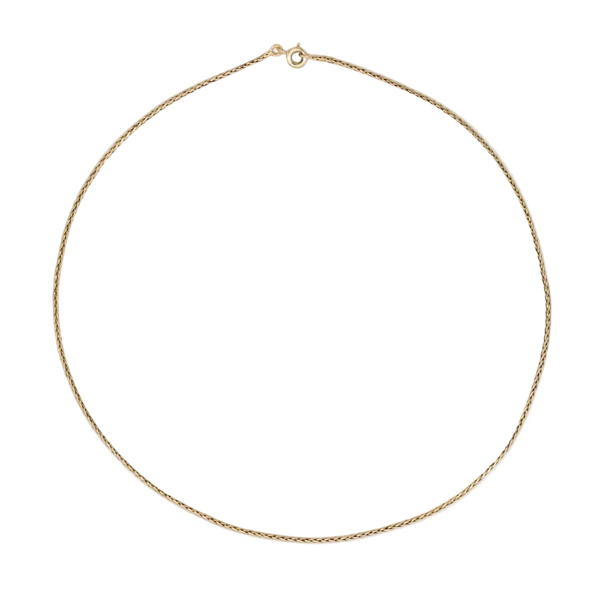 Collier Maille en or jaune et or blanc - Image 3