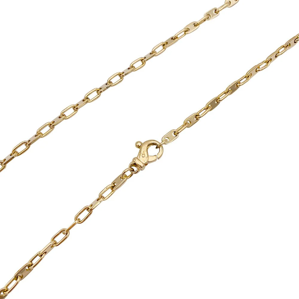 Chaine O.J.Perrin or jaune. - Image 2