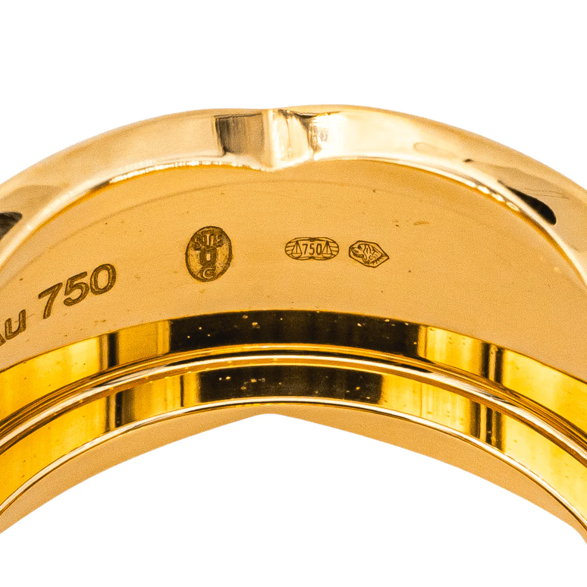 Bague Bandeau CHANEL "Coco Crush" en or jaune - Image 6