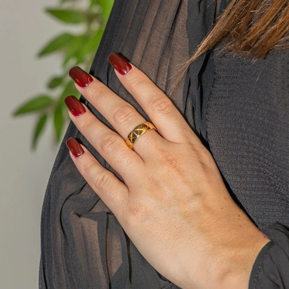 Bague CHANEL "Coco Crush" en or jaune - Image 2