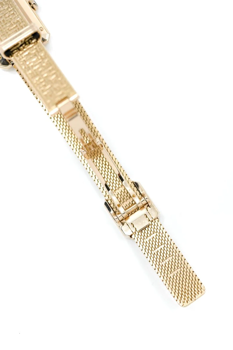 Montre CHANEL "Boy·Friend Tweed" en or jaune et diamants - Image 13