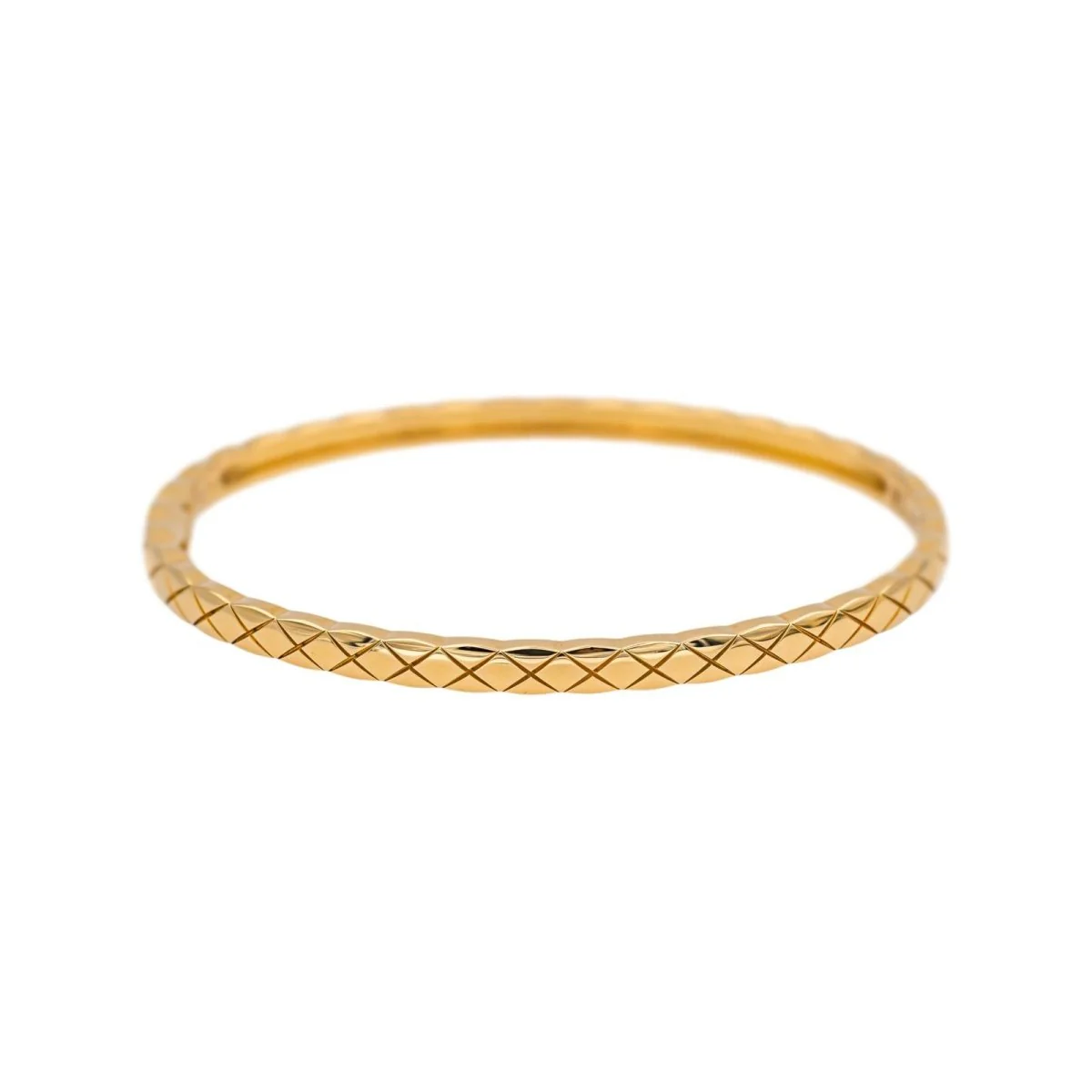 Bracelet Jonc CHANEL "Coco Crush" en or jaune