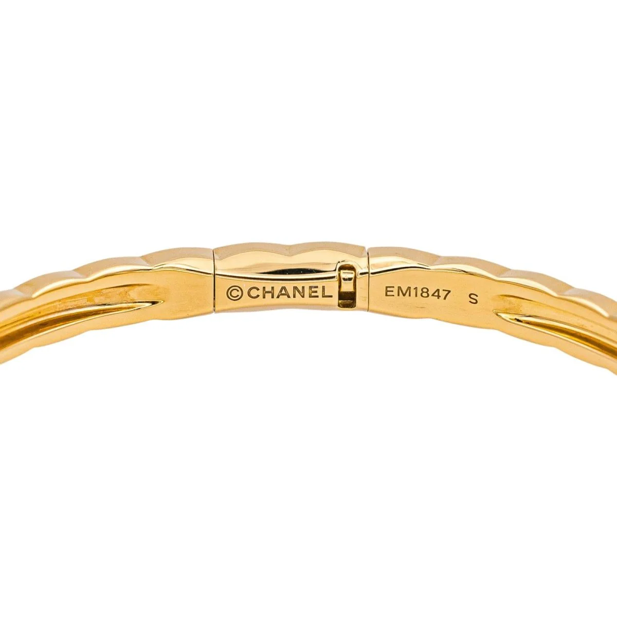 Bracelet Jonc CHANEL "Coco Crush" en or jaune - Image 6
