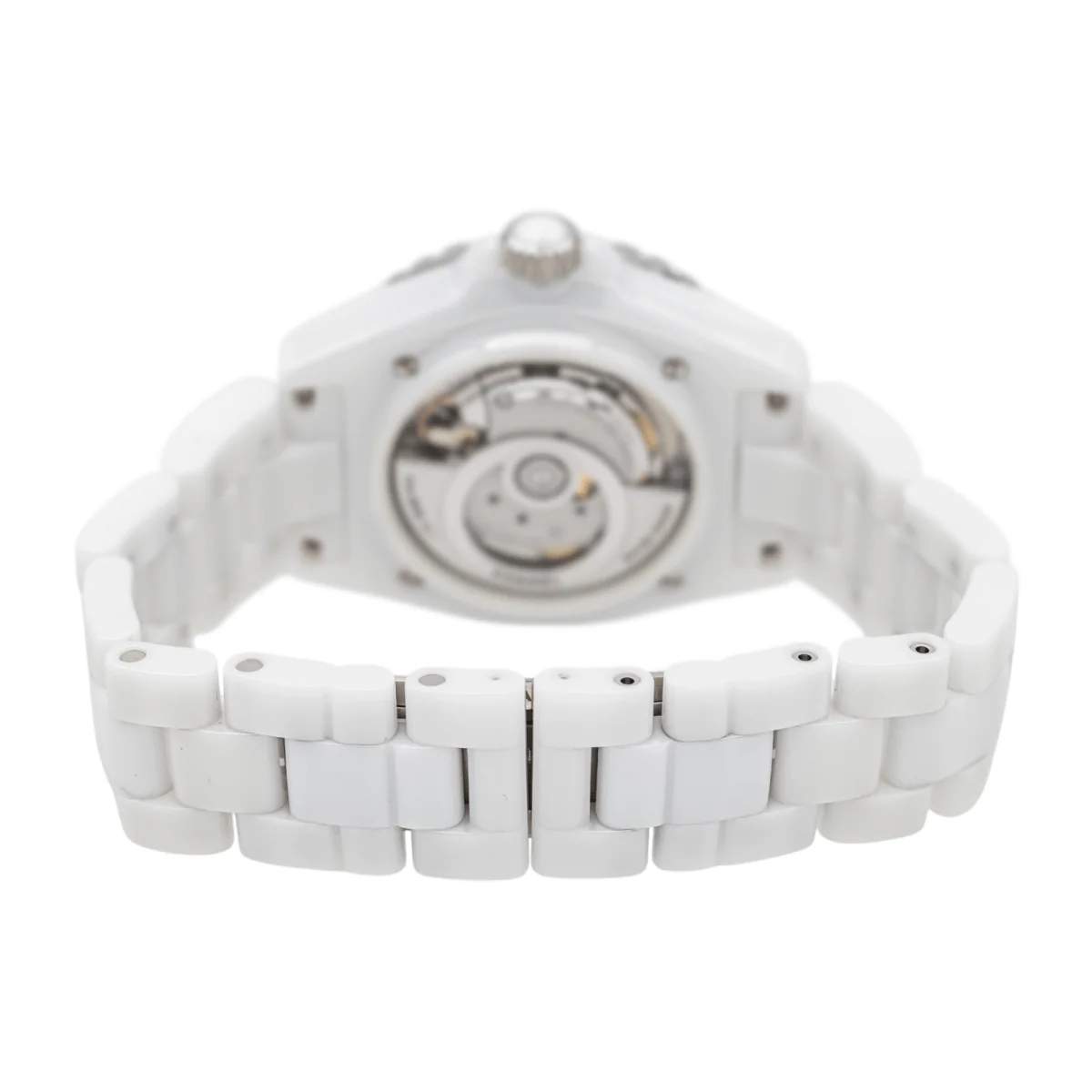 Montre Mécanique CHANEL "J12" en céramique et diamants - Image 7