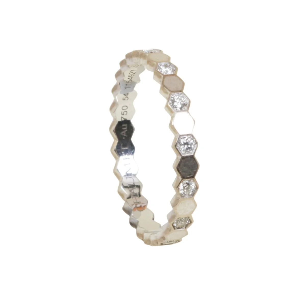 Bague Alliance CHAUMET "Bee My Love" en or blanc et diamant - Image 3