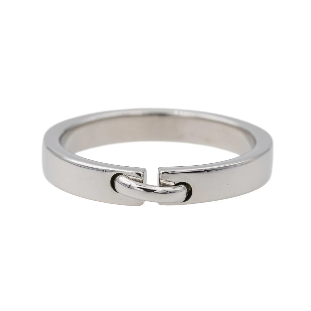 Bague Chaume Alliance Lien évidence Or blanc