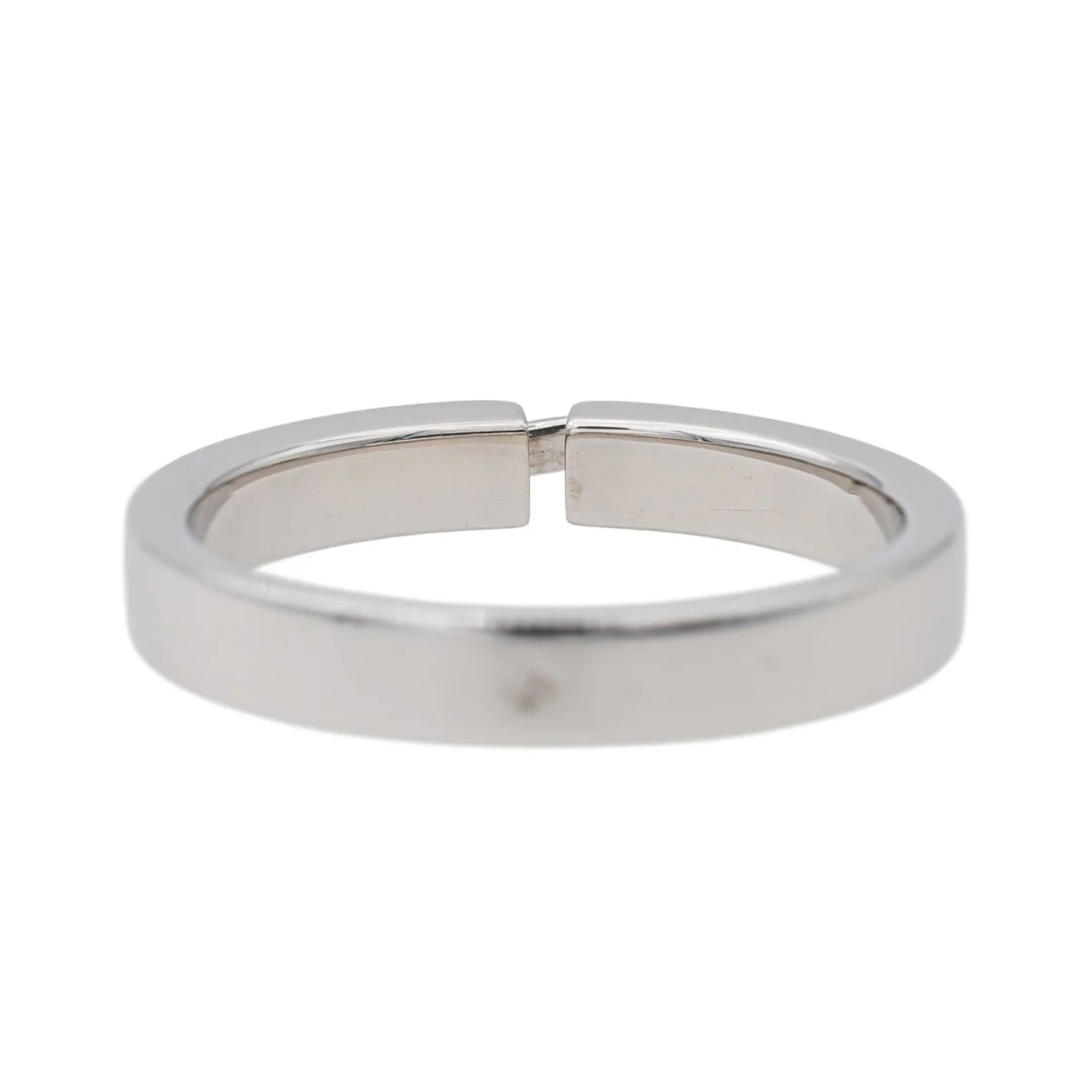 Bague Chaume Alliance Lien évidence Or blanc - Image 5