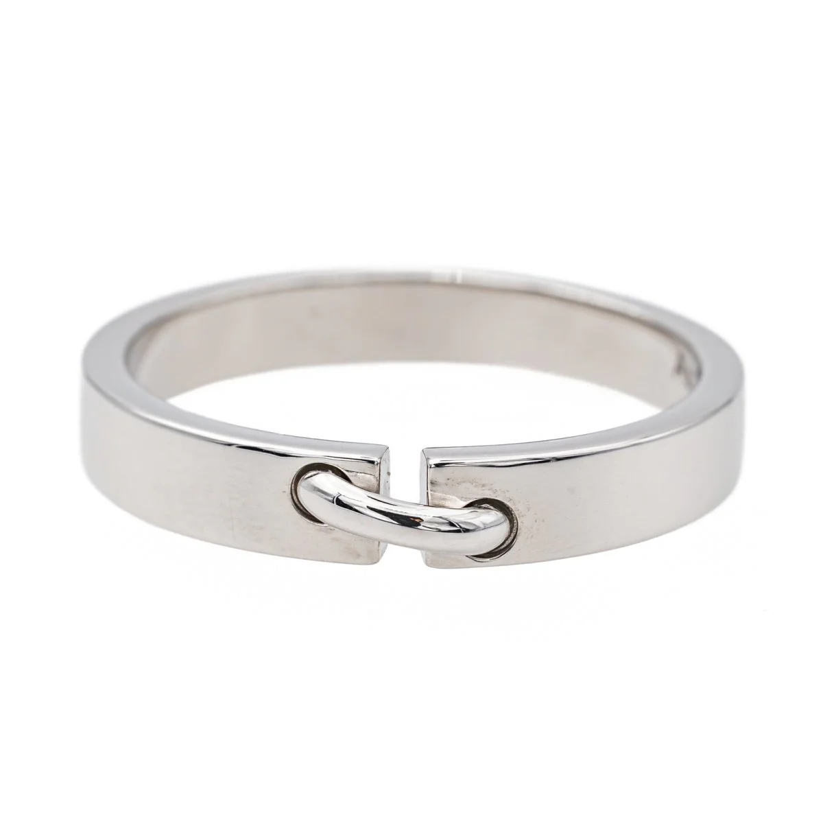 Bague Alliance CHAUMET "Liens évidence" en or blanc
