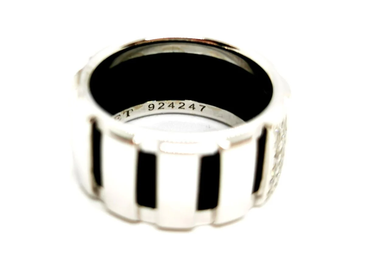 Bague Bandeau CHAUMET "Class One" en or blanc et diamants - Image 8