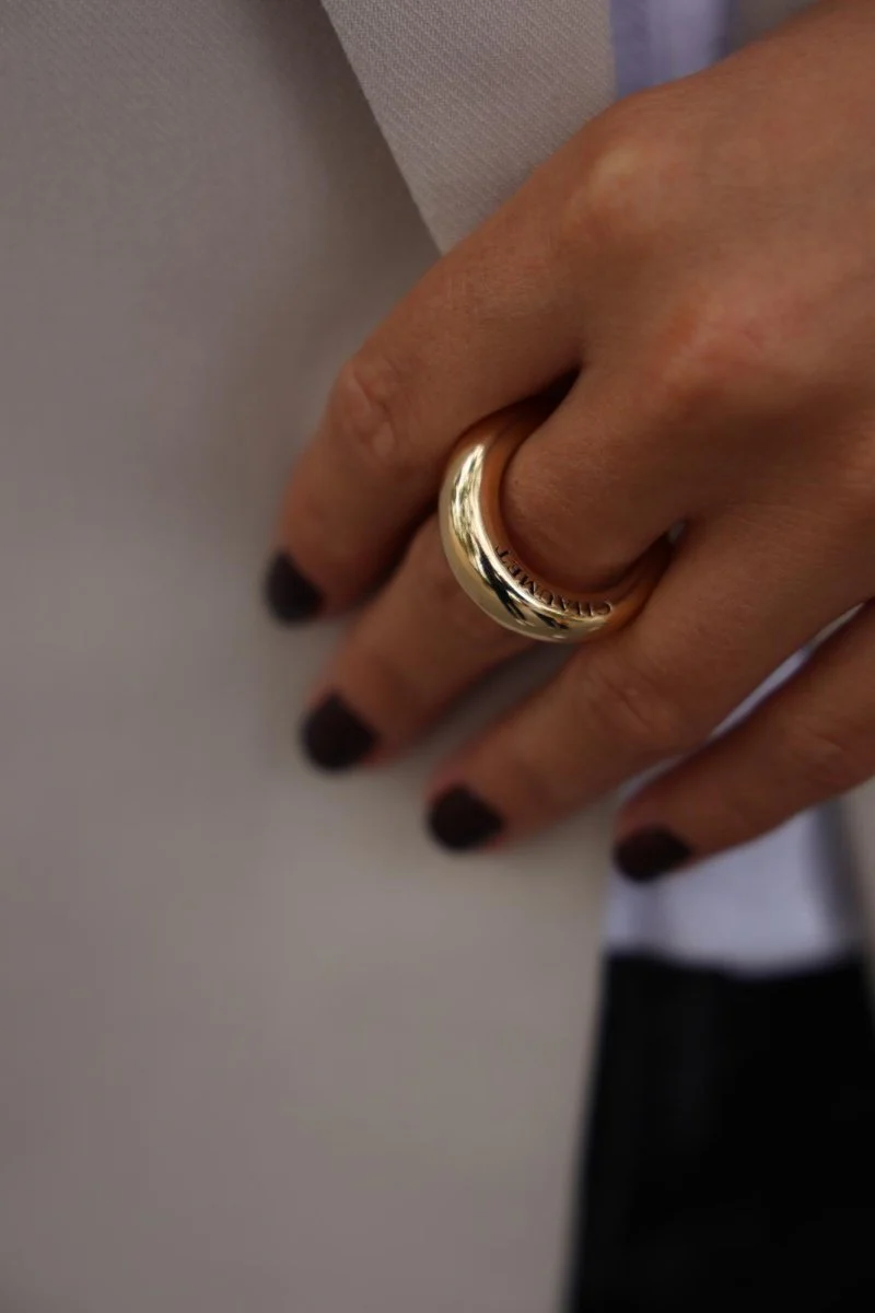 Chaumet Bague Jonc  Or jaune - Image 2