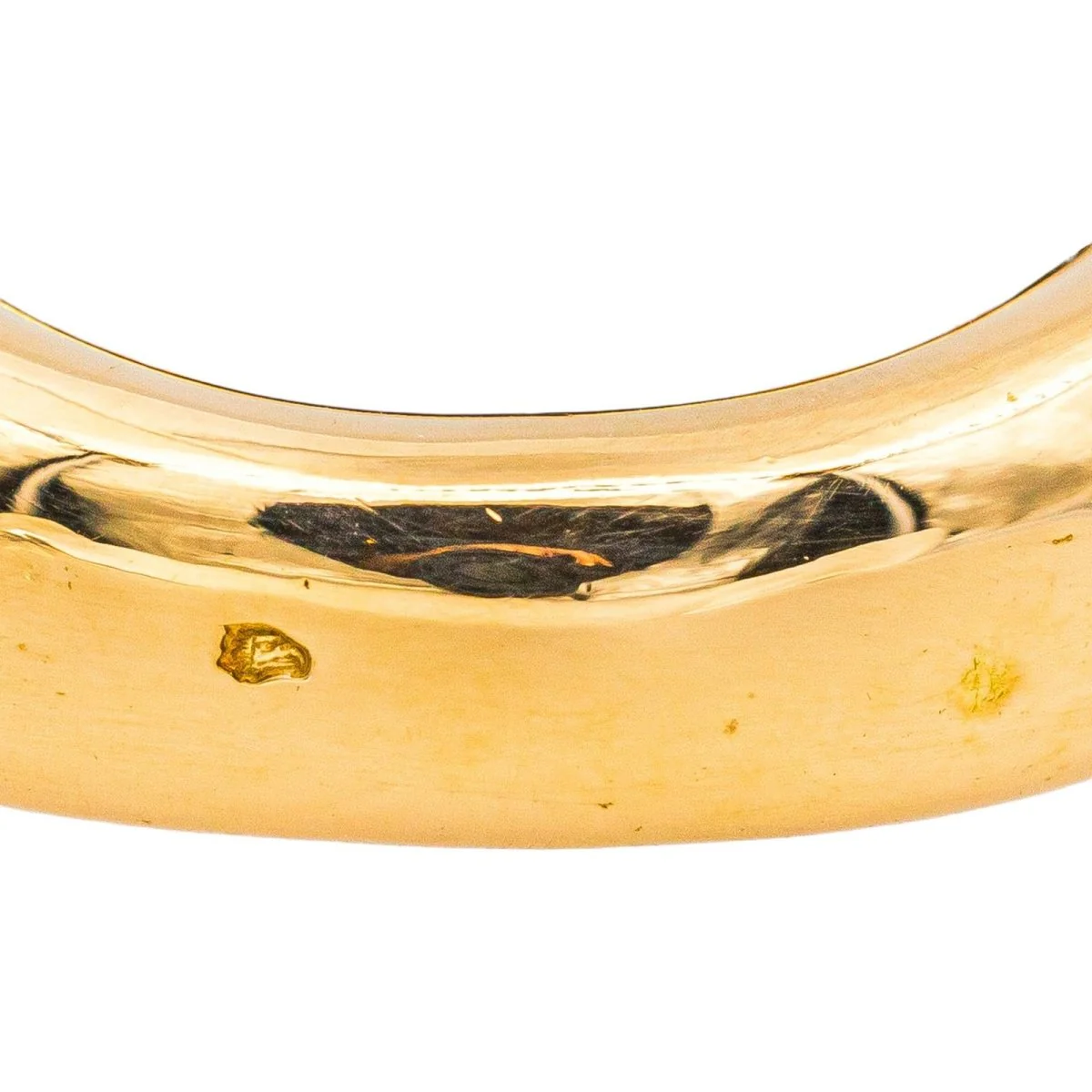 Bague Jonc CHAUMET "Bibendum" en or jaune et améthyste - Image 7
