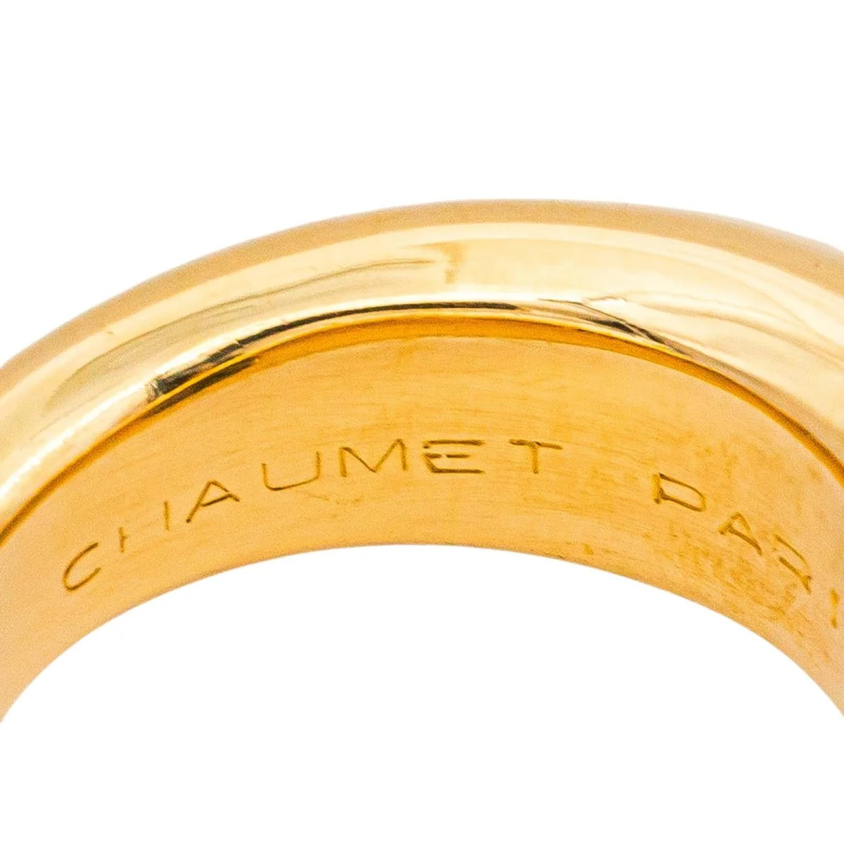 Bague Jonc CHAUMET "Bibendum" en or jaune et améthyste - Image 8