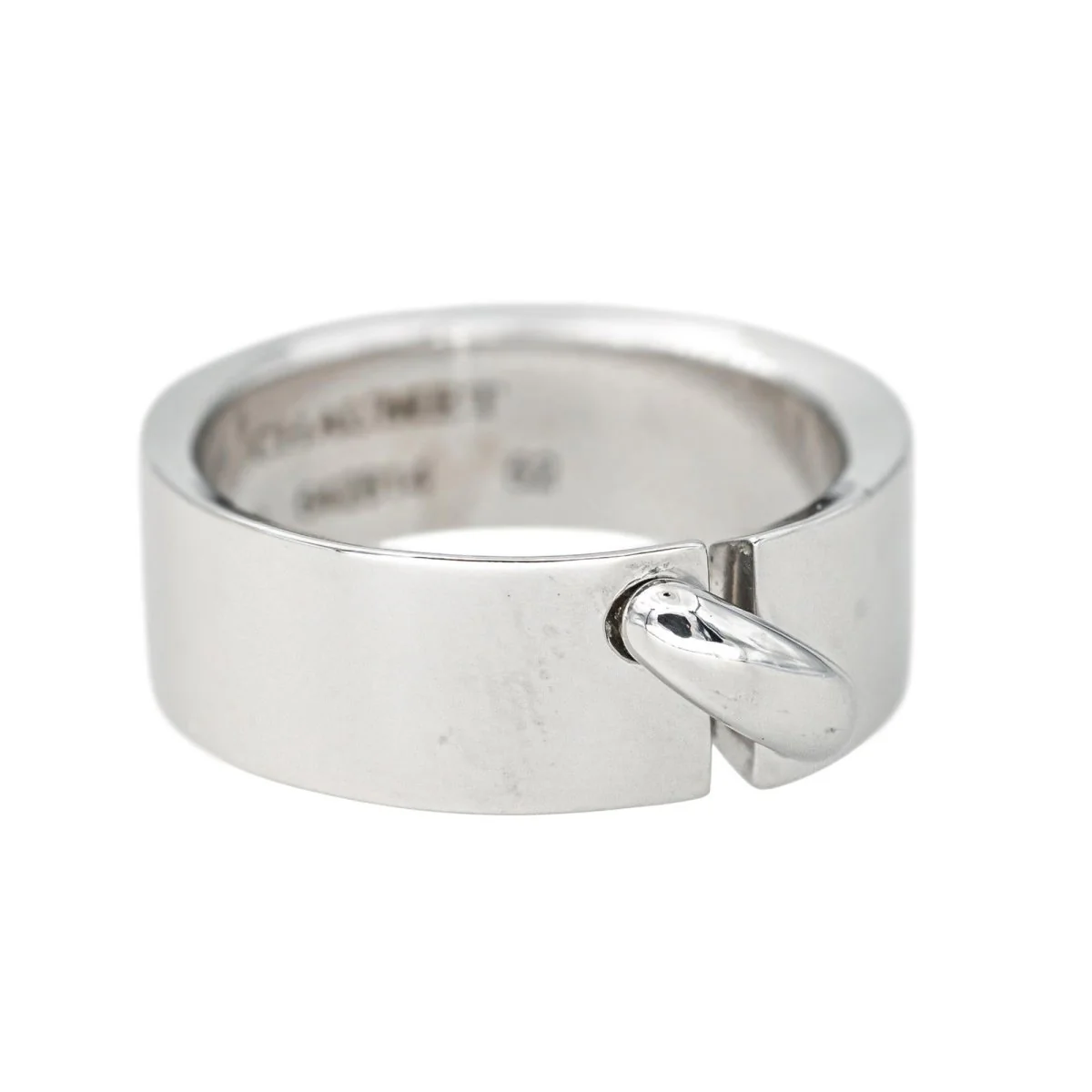Bague Bandeau CHAUMET "Lien" en or blanc - Image 7