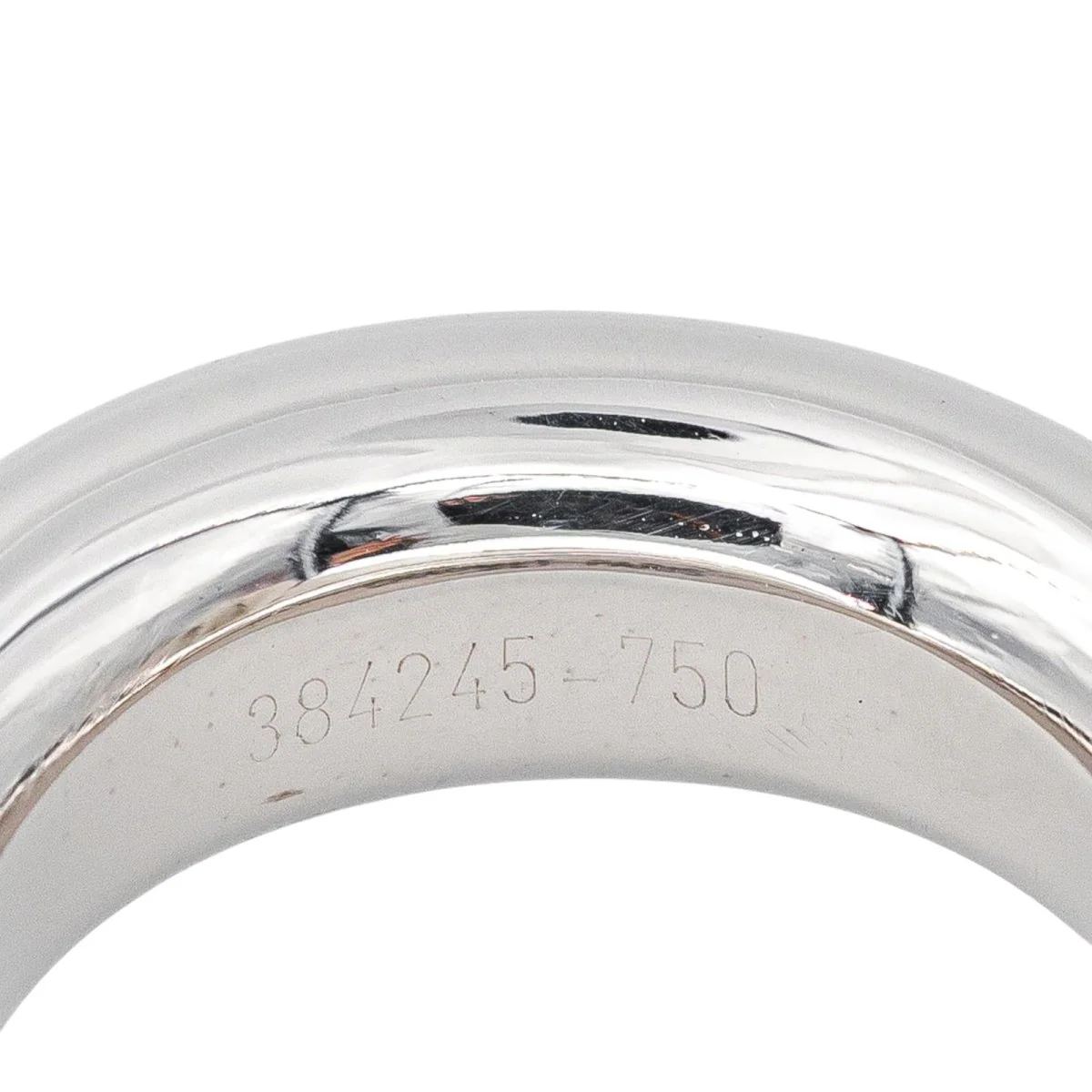 Bague Jonc CHAUMET en or blanc - Image 5