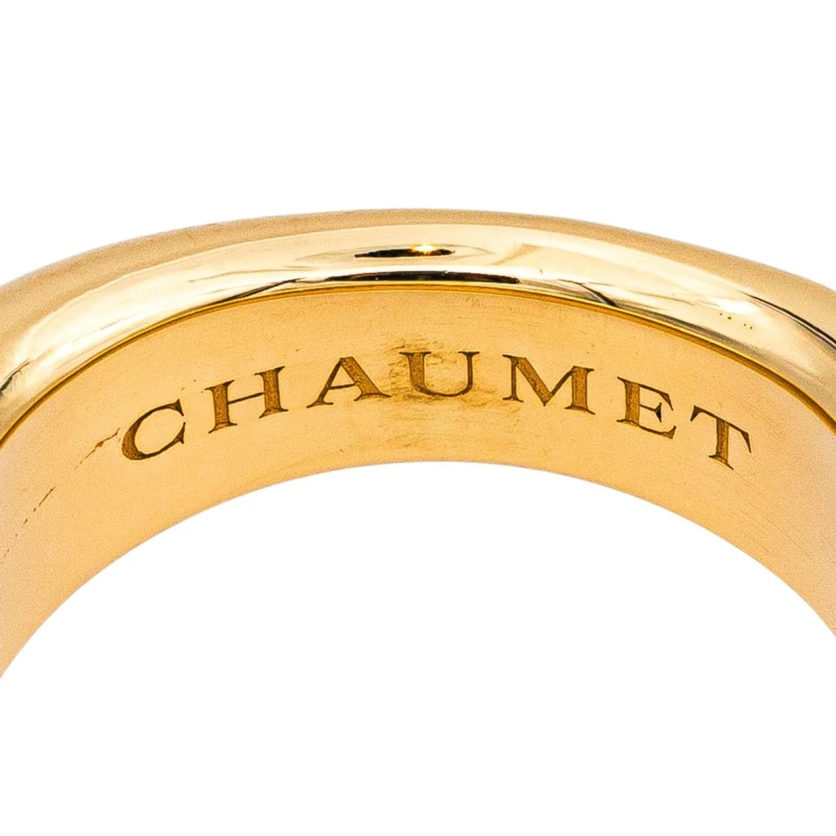 Bague Jonc CHAUMET en or jaune - Image 5