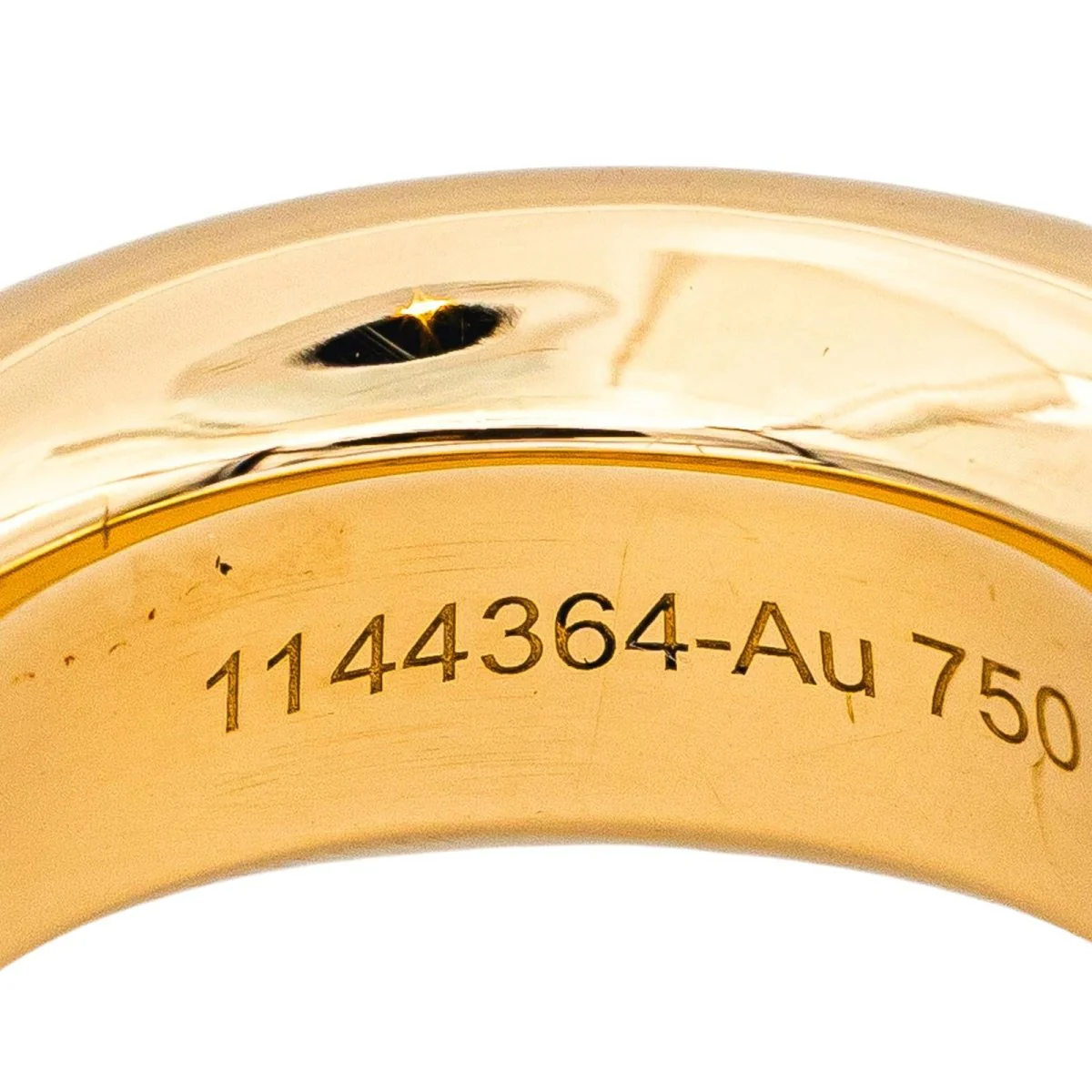 Bague Jonc CHAUMET en or jaune - Image 6