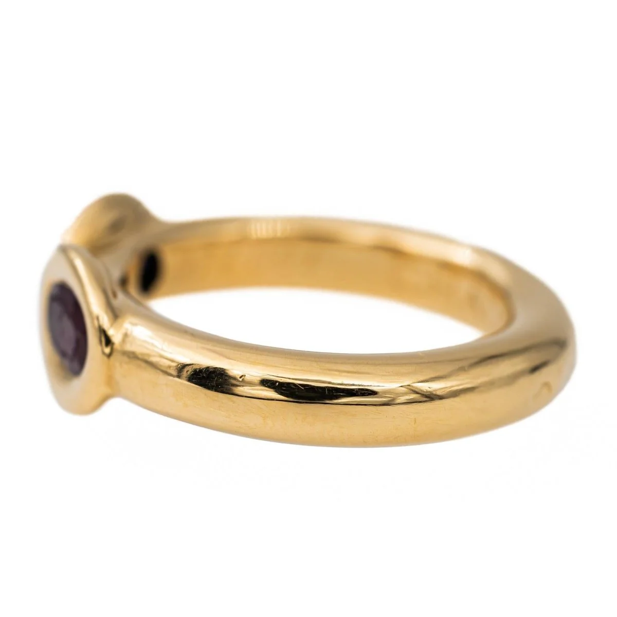 Chaumet Bague Toi et moi en or jaune saphir et rubis - Image 5