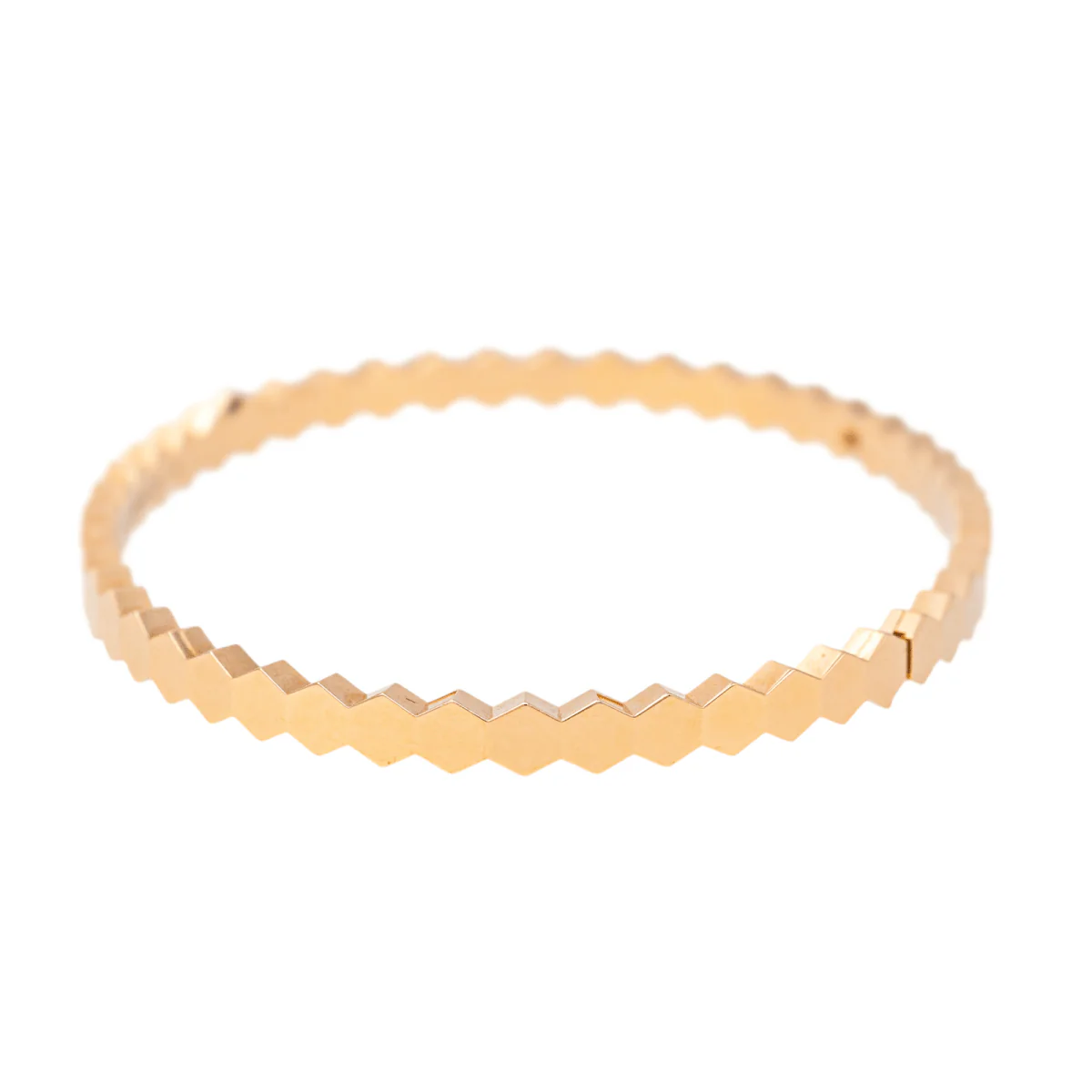 Bracelet Jonc CHAUMET "Bee My Love" en or rose - Image 6