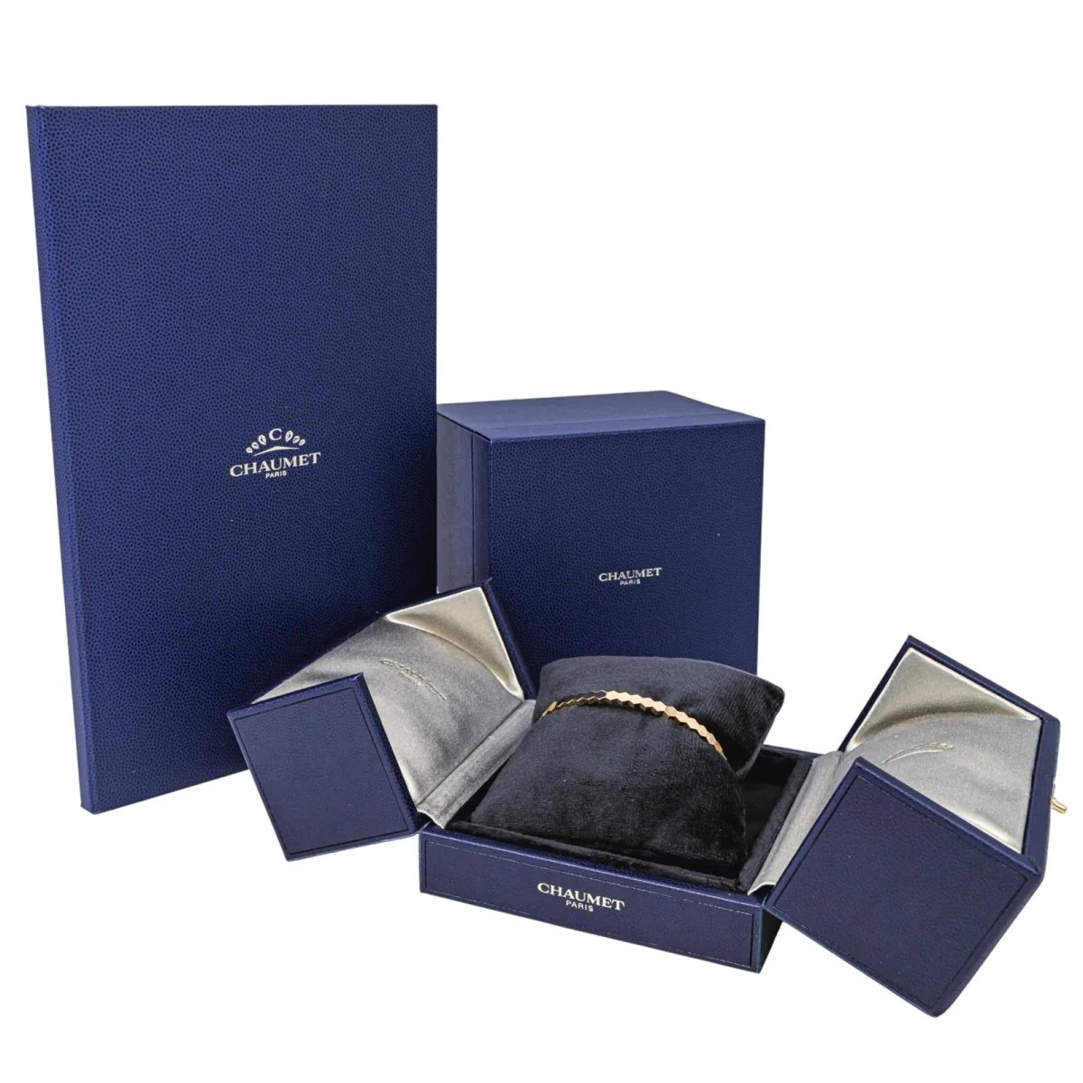 Bracelet Jonc CHAUMET "Bee My Love" en or rose - Image 8