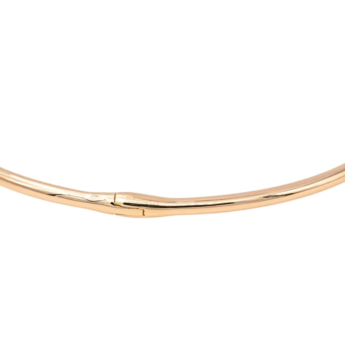 Bracelet CHAUMET "Liens croisés" en or rose et diamants - Image 7