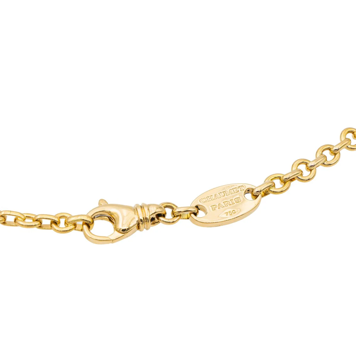 Collier CHAUMET  Liens en or jaune et diamant - Image 6