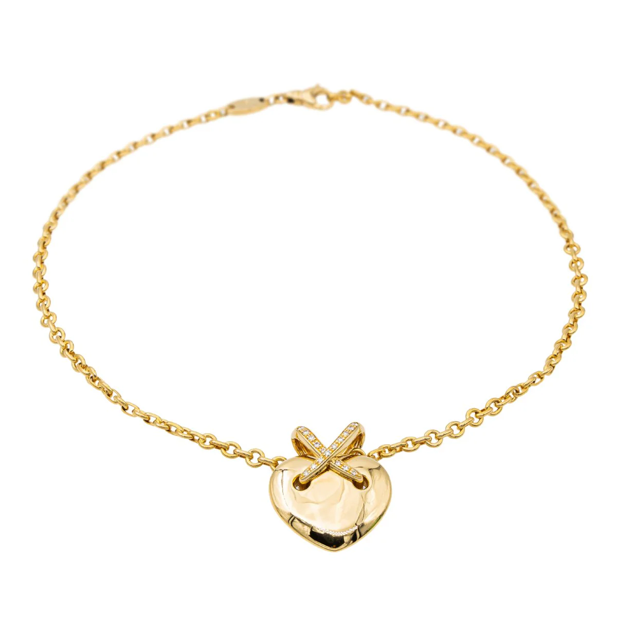 Collier CHAUMET  Liens en or jaune et diamant - Image 7