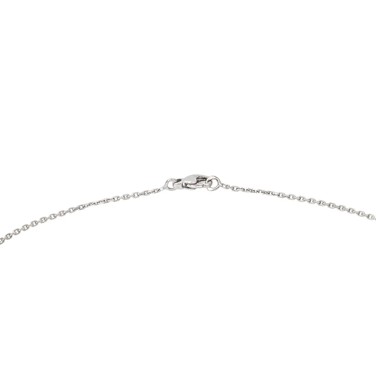 Collier Pendentif CHAUMET "Class One" en or blanc et diamants - Image 6