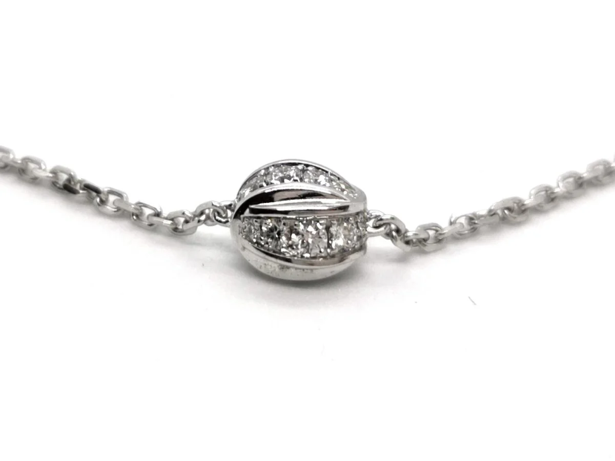 Chaumet Collier Pendentif Liens Or blanc Diamant - Image 3