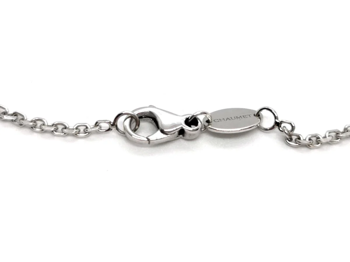 Chaumet Collier Pendentif Liens Or blanc Diamant - Image 6